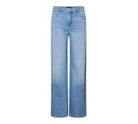 PIECES Damen Pcsilke Mw Wide Jeans Lb Noos Bc