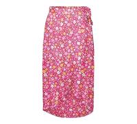 PIECES Damen Pctala Wrap Skirt Noos Bc Rock, Beetroot Purple/AOP:small Flower, M EU