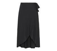 PIECES Damen Pctala Wrap Skirt Noos Bc, Schwarz, M