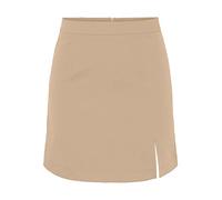 Pieces Thelma High Waist Midi Skirt Beige L Frau (Herstellerartikelnummer: 17135241-IrishCream-L)