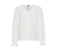 PIECES Damen Pctiffany Ls V-Neck Top Noos Bc Langarmbluse
