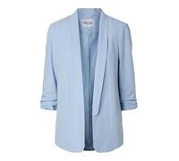 Pieces Longblazer BOSELLA Regular Fit mit Viskose-Anteil Hellblau Größe S
