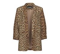 Pieces Boss 3/4 Printed Blazer Braun 2XL Frau (Herstellerartikelnummer: 17126850-Natural / Aop Leo-2XL)