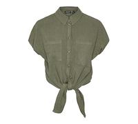 PIECES Female Bluse aus Leinengemisch PCVINSTY