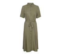 Pieces Pia Kurzarm Midi-kleid S Deep Lichen Green