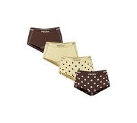 PIECES Female Boxershorts PCLOGO 4er-Pack | Boxer shorts