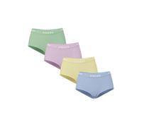 PIECES Female Boxershorts PCLOGO Lady 4er-Pack | Boxer shorts