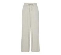 PIECES Female Hose mit weitem Bein PCPIA LEINENMIX