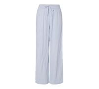 PIECES Female Hose mit weitem Bein PCSASTINA HW Musselin