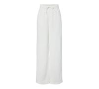 PIECES Female Hose mit weitem Bein PCSASTINA HW Musselin