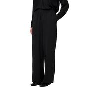 PIECES - PCTIFFANY HW WIDE PANTS WVN NOOS BC black - Gr. - L