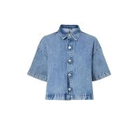PIECES - PCSKY SS A-SHAPE DENIM TOP NOOS BC Medium Blue Denim - Gr. - S