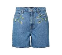 Pieces Regular Fit Jeansshorts aus reiner Baumwolle Modell 'SKY' in Jeansblau, Größe M