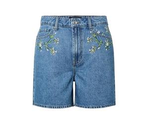 PIECES Female Jeansshorts PCSKY HW BESTICKTE | Denim shorts