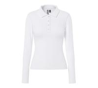 PIECES Female Langarm-Poloshirt PCKITTE