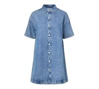 PIECES Loose Fit Jeanskleid aus Baumwoll-Mix Modell 'SKY' in Jeansblau, Größe XS