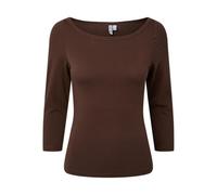 PIECES Female Oberteil mit 3/4-Ärmeln PCPHOEBE U-Boot-Ausschnitt