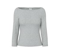 PIECES Female Oberteil mit 3/4-Ärmeln PCPHOEBE U-Boot-Ausschnitt