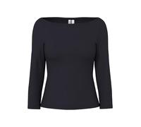 PIECES Female Oberteil mit 3/4-Ärmeln PCPHOEBE U-Boot-Ausschnitt