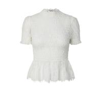 PIECES Female Oberteil mit kurzen Ärmeln PCJILLY Spitzen | Short Sleeved Top
