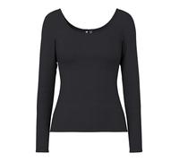 Pieces Longsleeve "Kitte" in Schwarz - Größe M | Damen Tops