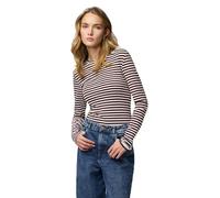 PIECES Female Oberteil mit Langen Ärmeln PCLAYA Streifen