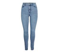 Pieces Dana Skinny Fit Lb302 Hochtaillierte Jeans XS Light Blue Denim
