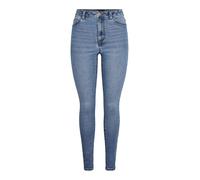 Pieces Skinny-Fit-Jeans PCDANA HW MB402 Hochtailliert Damen XS Länge 30 Medium blau Denim
