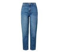 PIECES - PCGRACE HW MOM ANK JEANS BC Medium Blue Denim - Gr. - 30