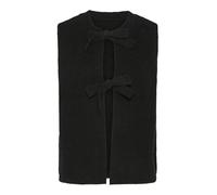 Pieces Strickweste "Pcsilly" in Schwarz - 30% | Größe S | Damenjacken