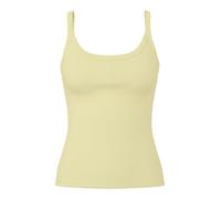 PIECES Slim Fit Tank Top aus Bio-Baumwoll-Mix Modell 'MAY' in Hellgelb, Größe XS