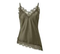 PIECES Female Trägertop PCNOMI Satin Spitzen