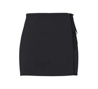 PIECES Körpernaher Mini-Rock in Wickel-Optik Modell 'BOSELLA' in Black, Größe S