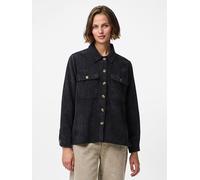 Pieces Hemd "Ceffi" in Schwarz - Größe L | Damen Blusen