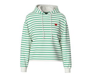 Pieces Hoodie "Chilli" in Creme - Größe S | Damen Sweatshirts Jacken