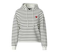 Pieces Chilli Stripes Kapuzenpullover