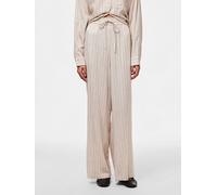 Pieces Hose Pia Wide-Leg Sand Größe M Damen