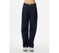 PIECES - PCGRACE MW BARREL ANK JEANS NOOS BC dark blue denim - Gr. - 30/30