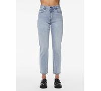 Pieces Bella Tappered Ankle Fit Lb306s Hochtaillierte Jeans (Herstellerartikelnummer: 17147971-LightBlueDenim-30-25)