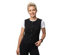 PIECES Shaped Fit Weste mit Viskose-Anteil Modell 'KAMIL' in Black, Größe S