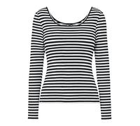 Pieces Longsleeve "Kitte" in Schwarz - Größe XS | Damen Tops