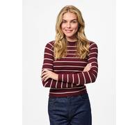 Pieces Longsleeve "Pcmira" in Bordeaux - Größe S | Damen Tops