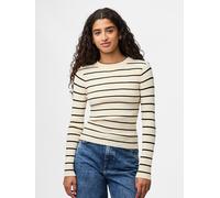 Pieces Longsleeve "Pcmira" in Creme - Größe XL | Damen Tops