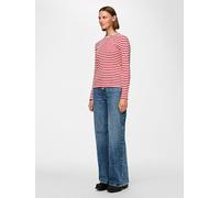 Pieces Longsleeve "Ruka" in Rot - Größe S | Damen Tops