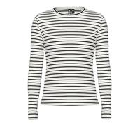 Pieces Longsleeve "Ruka" in Schwarz - Größe L | Damen Tops