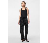 Pieces Marlenehose "Kam" in Schwarz - Größe XL | Damenhosen