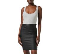 PIECES NOS Damen 17092820 Rock, per Pack Schwarz (Black Black), Small (Herstellergröße: S)