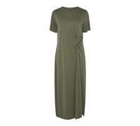 PIECES Pcanora Ss O-Neck Midi Knot Dress Bc