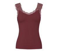 PIECES - PCBARBERA LACE TOP JRS NOOS BC tawny port - Gr. - S