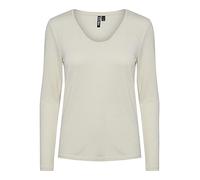 PIECES Pcbillo Ls V-Neck Lurex Stripes Noos